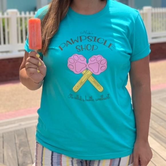 Disney Tops - Disney Zootopia Inspired Pawpsicle Shop T-shirt